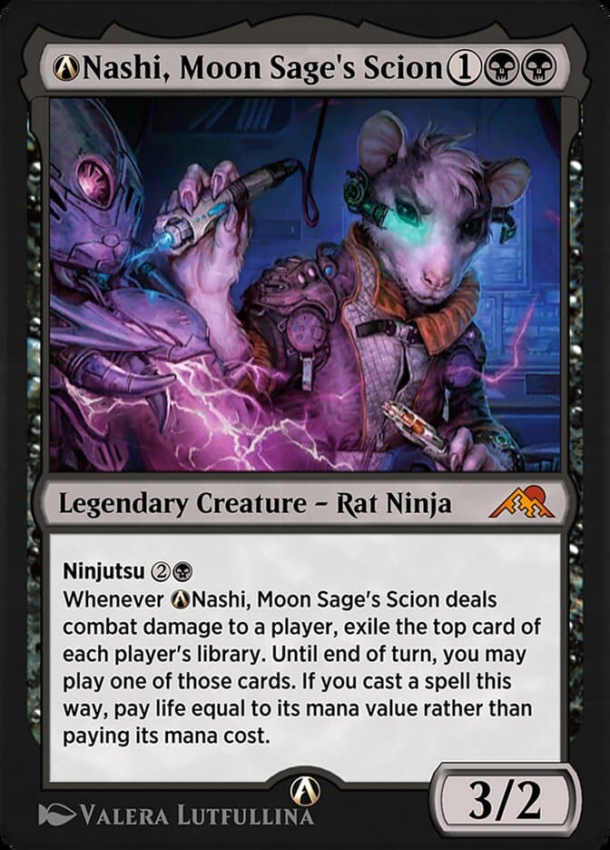 A-Nashi, Moon Sage's Scion — Kamigawa: Neon Dynasty