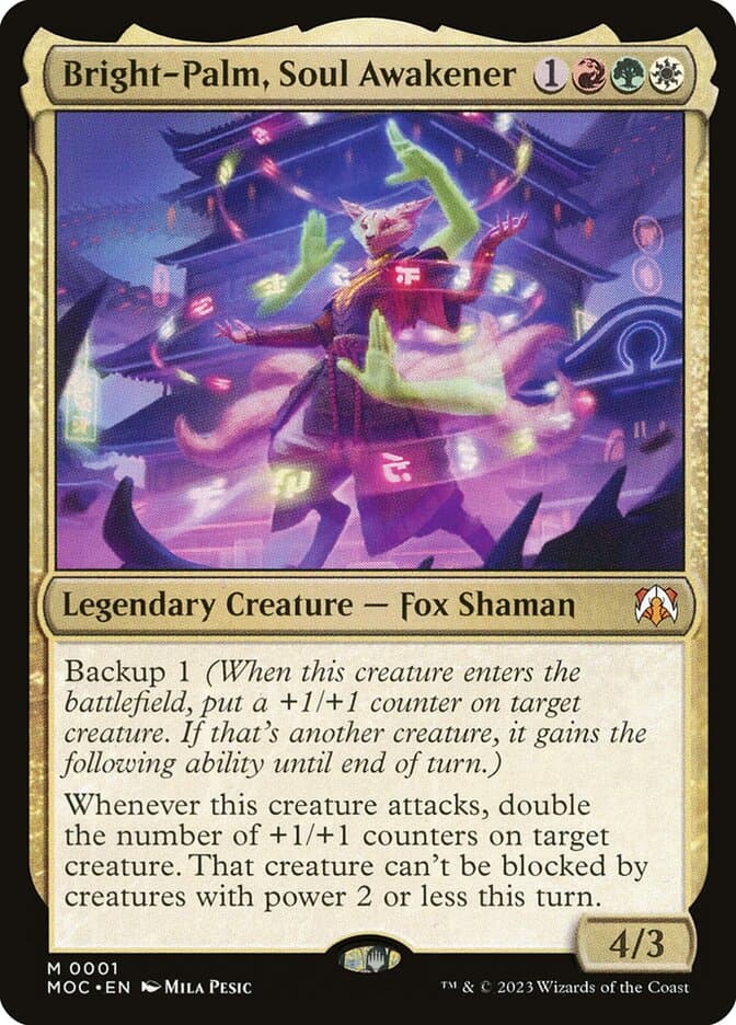 Bright-Palm, Soul Awakener — March of the Machine Commander