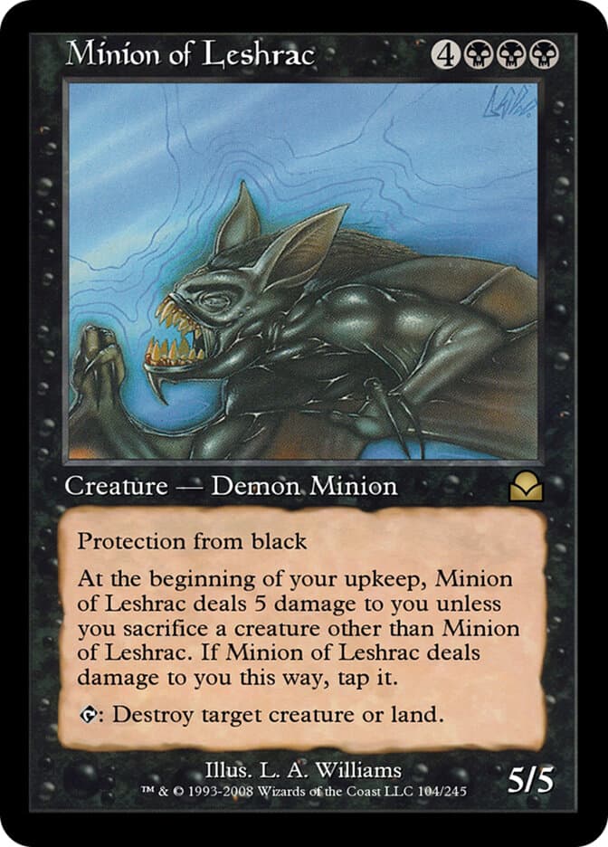 Minion of Leshrac — Masters Edition II