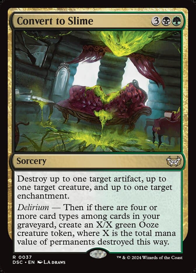 Convert to Slime — Duskmourn: House of Horror Commander