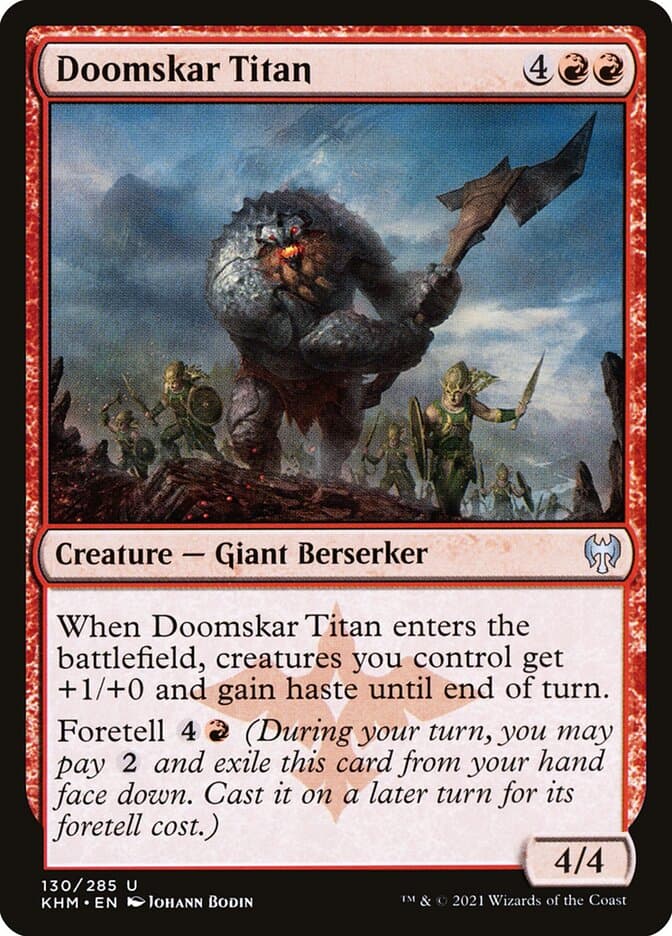 Doomskar Titan — Kaldheim