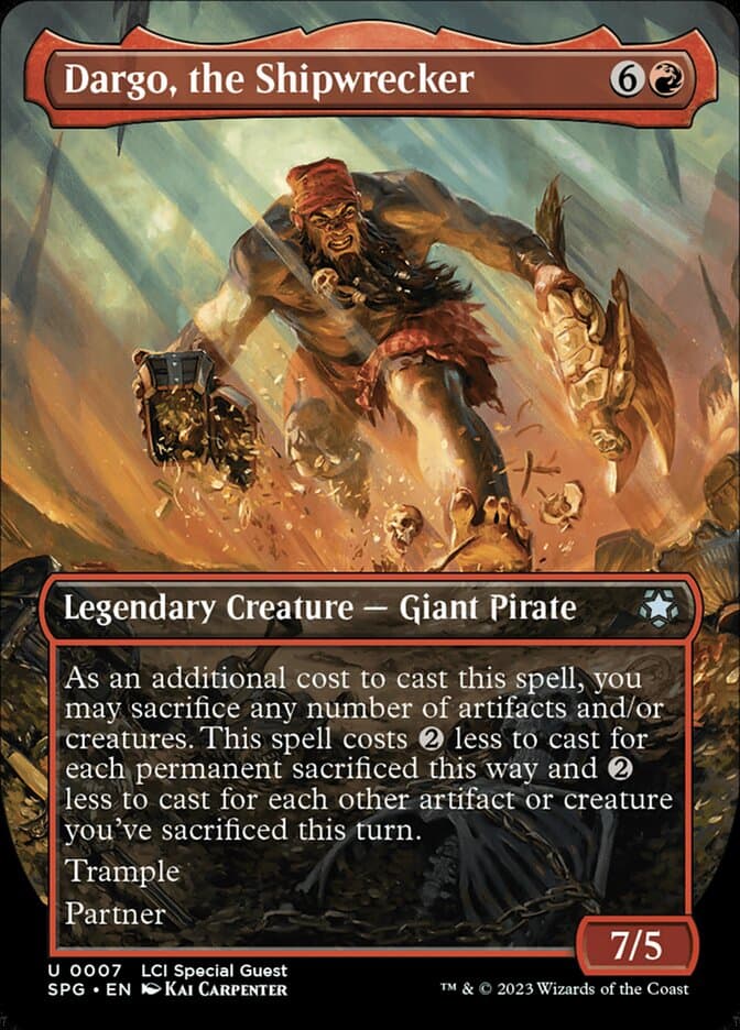 Dargo, the Shipwrecker — Special Guests
