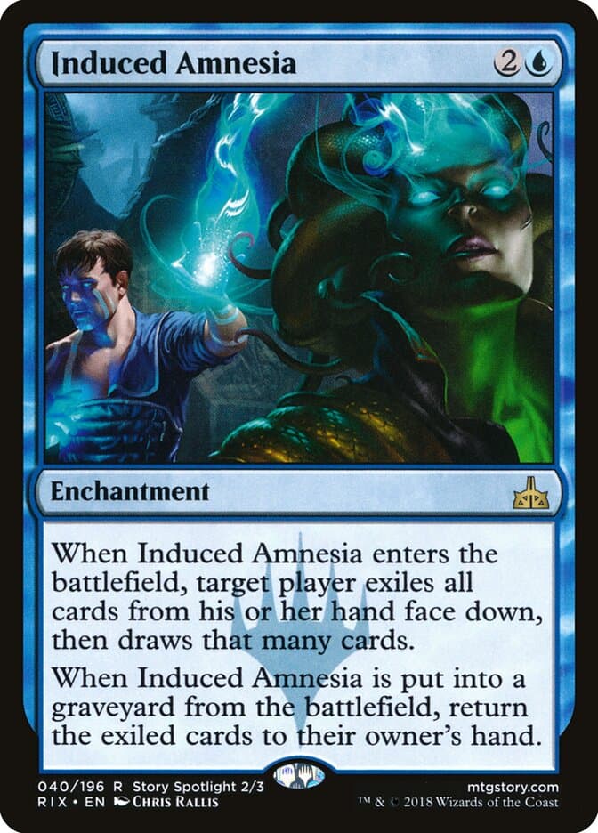 Induced Amnesia — Rivals of Ixalan