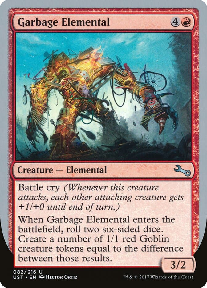 Garbage Elemental — Unstable