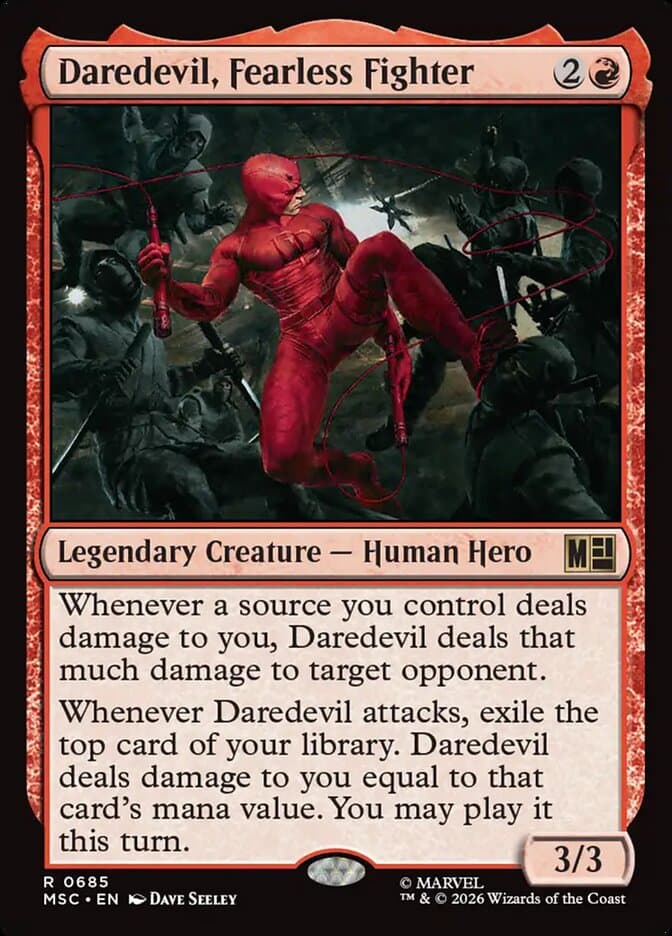 Daredevil, Fearless Fighter — Marvel Super Heroes Commander