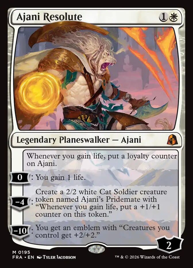 Ajani Resolute — Reality Fracture