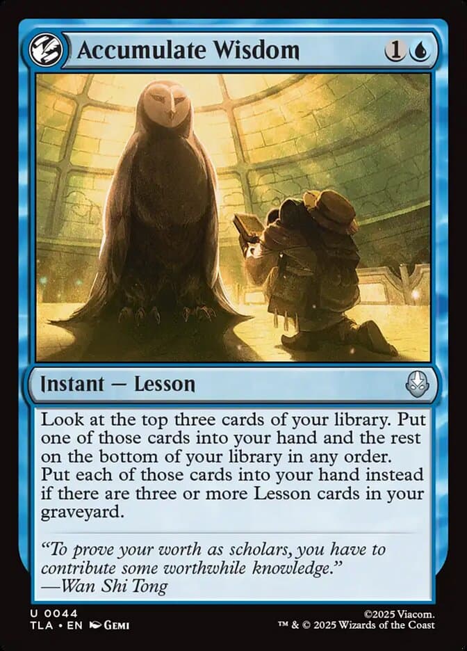 Accumulate Wisdom — Avatar: The Last Airbender