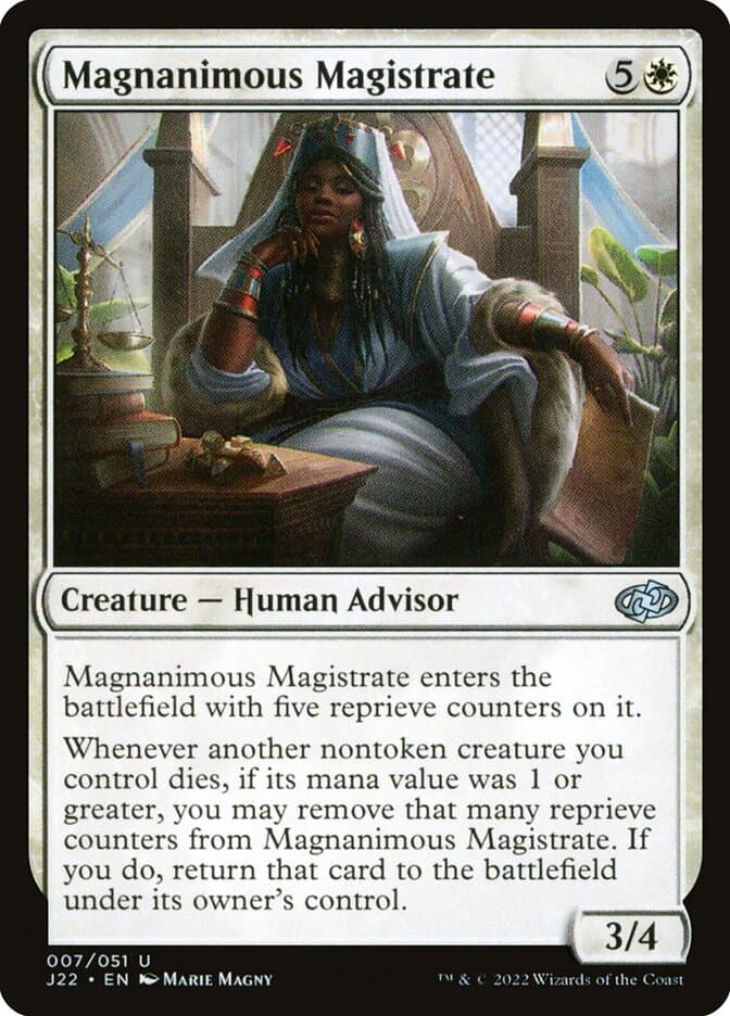 Magnanimous Magistrate — Jumpstart 2022