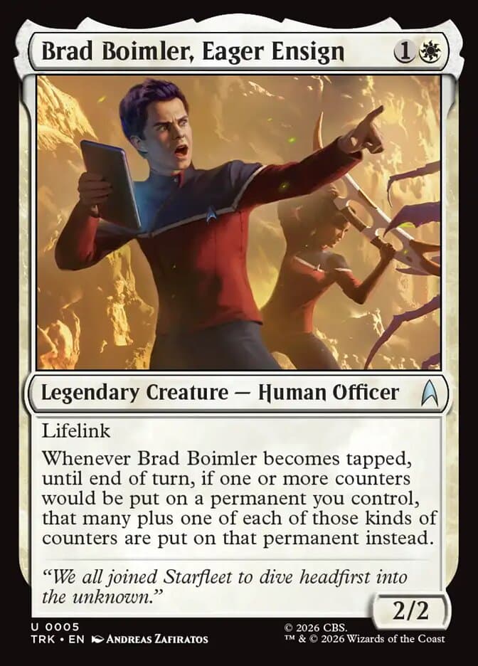Brad Boimler, Eager Ensign — Star Trek