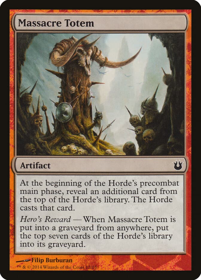 Massacre Totem — Battle the Horde