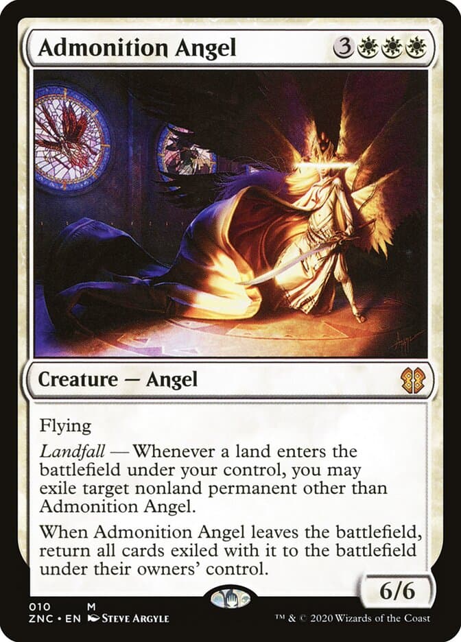 Admonition Angel — Zendikar Rising Commander
