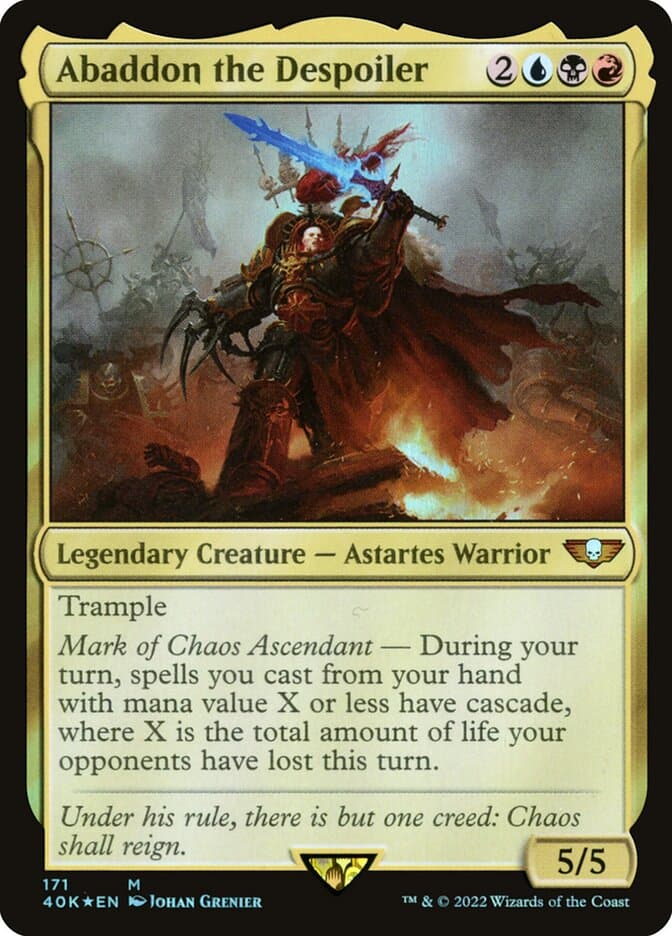 Abaddon the Despoiler — Warhammer 40,000 Commander