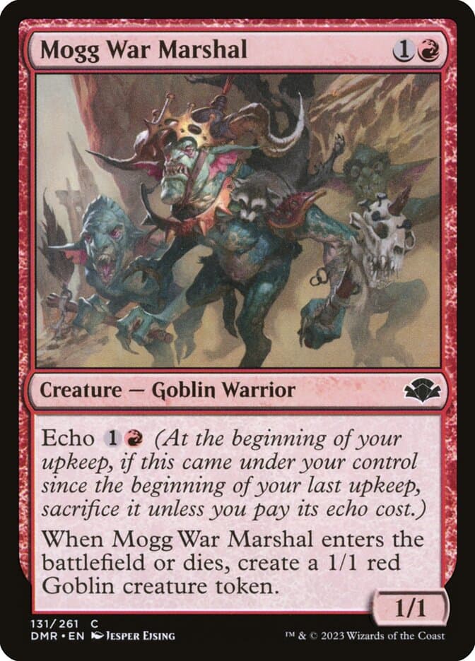 Mogg War Marshal — Dominaria Remastered