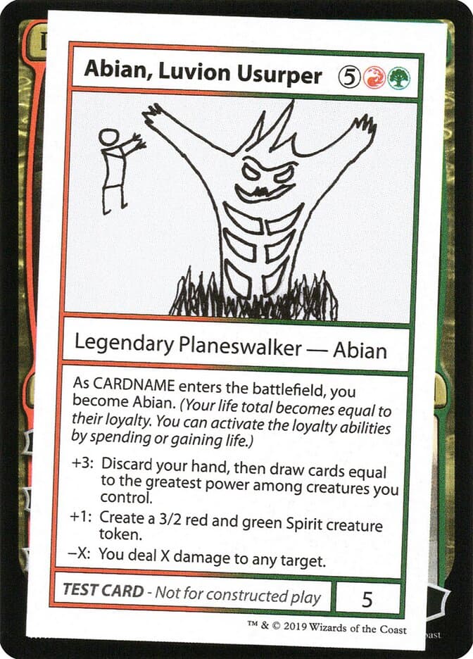 Abian, Luvion Usurper — Mystery Booster Playtest Cards 2021