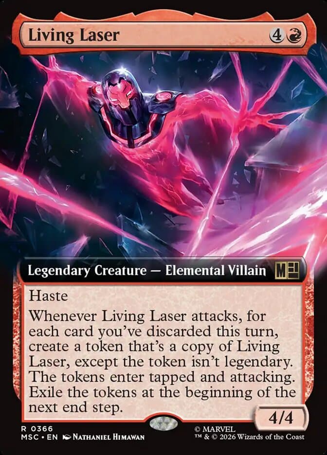 Living Laser — Marvel Super Heroes Commander