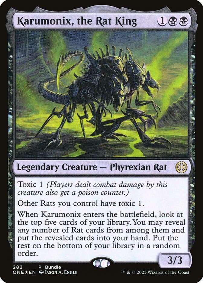 Karumonix, the Rat King — Phyrexia: All Will Be One