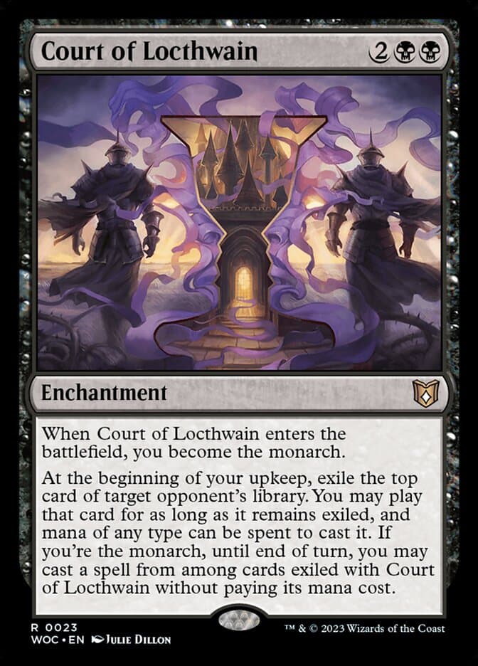 Court of Locthwain — Wilds of Eldraine Commander