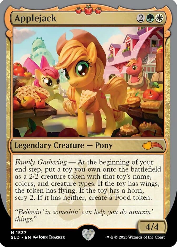 Applejack — Secret Lair Drop