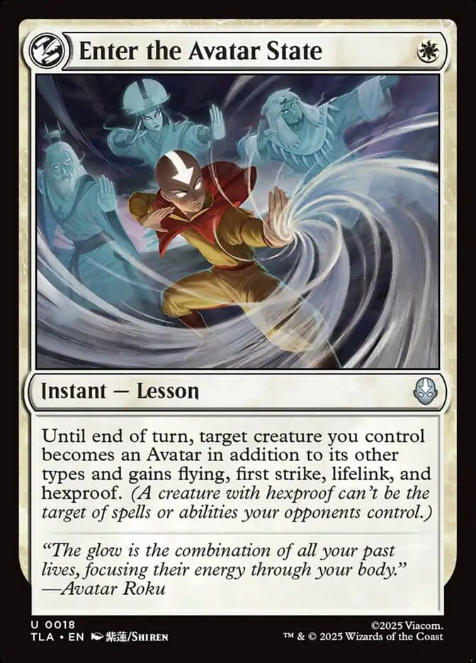 Enter the Avatar State — Avatar: The Last Airbender