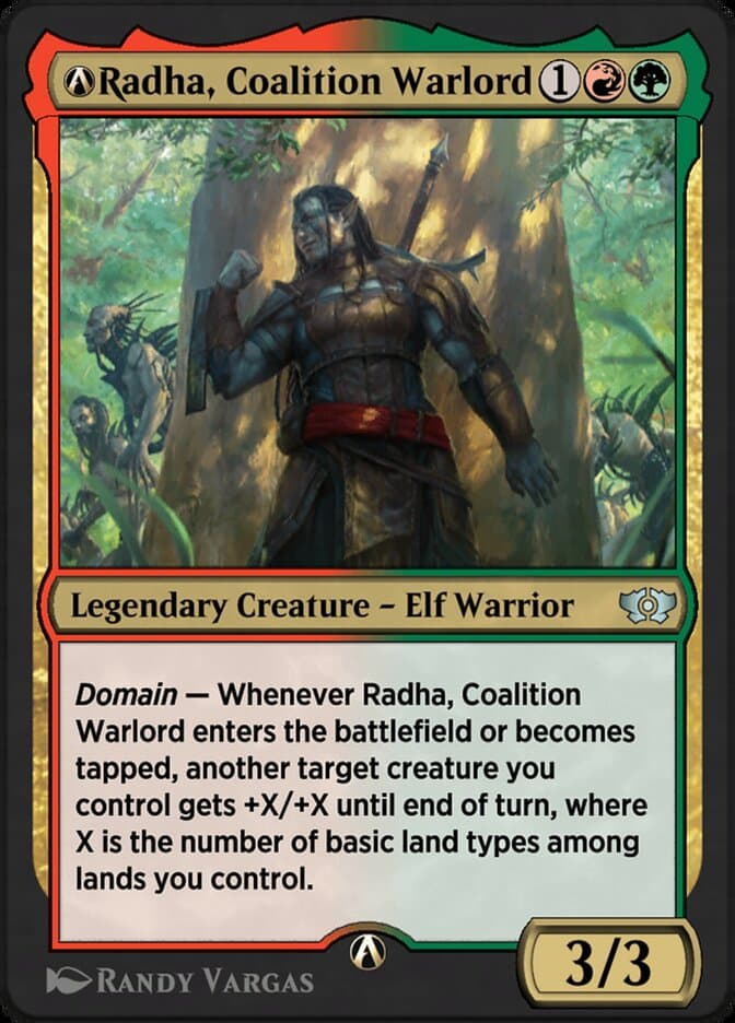 A-Radha, Coalition Warlord — Multiverse Legends