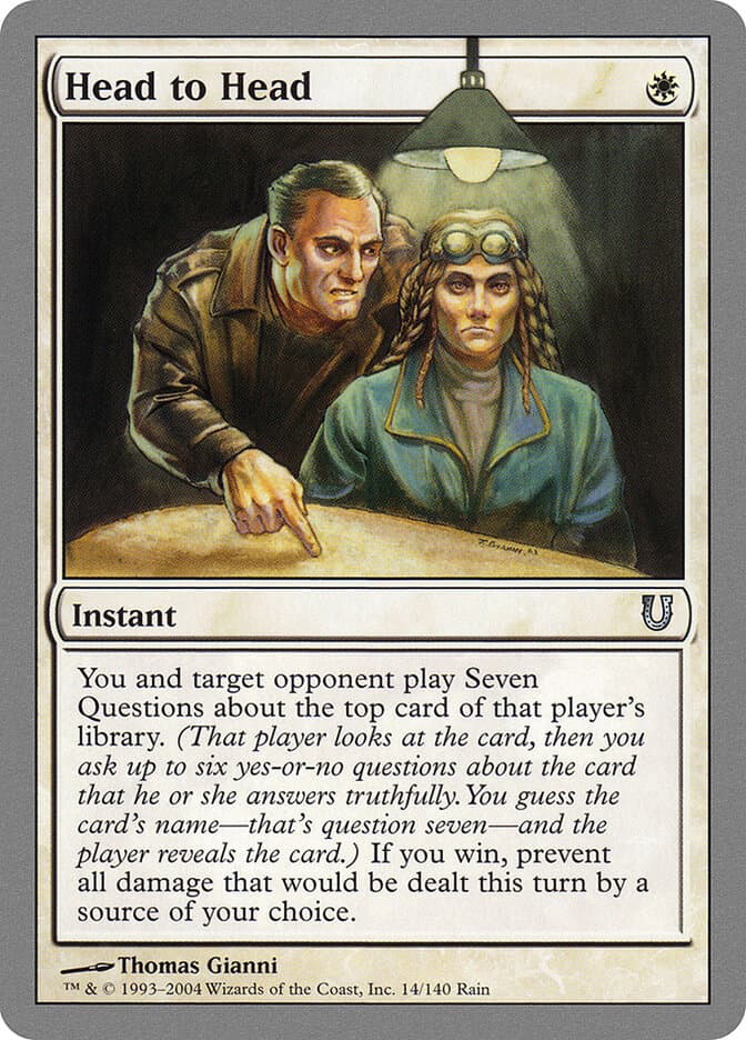 Head to Head — Unhinged