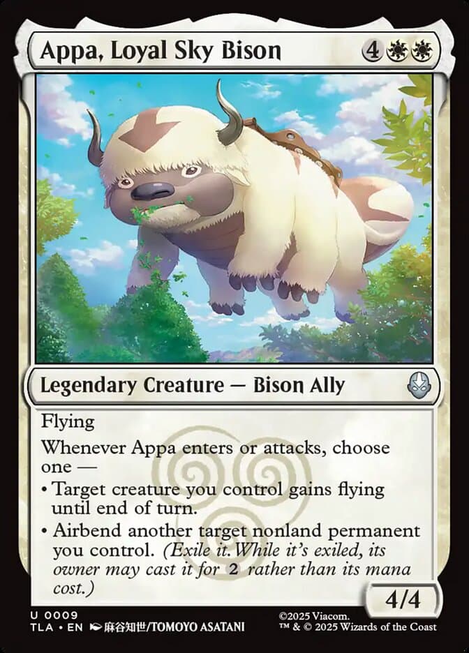 Appa, Loyal Sky Bison — Avatar: The Last Airbender