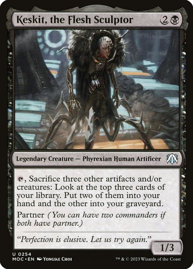 Keskit, the Flesh Sculptor — March of the Machine Commander