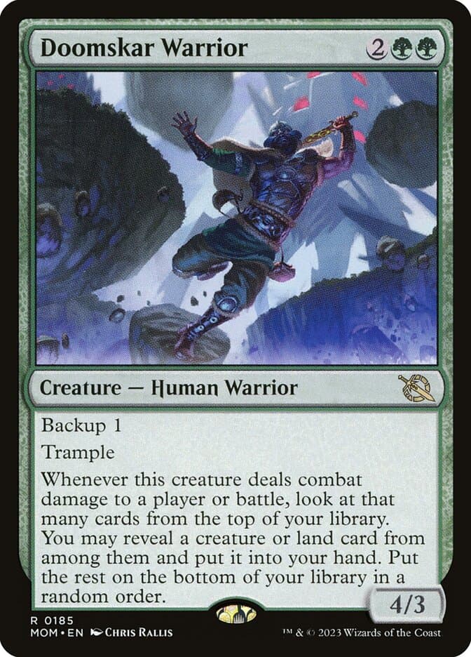 Doomskar Warrior — March of the Machine