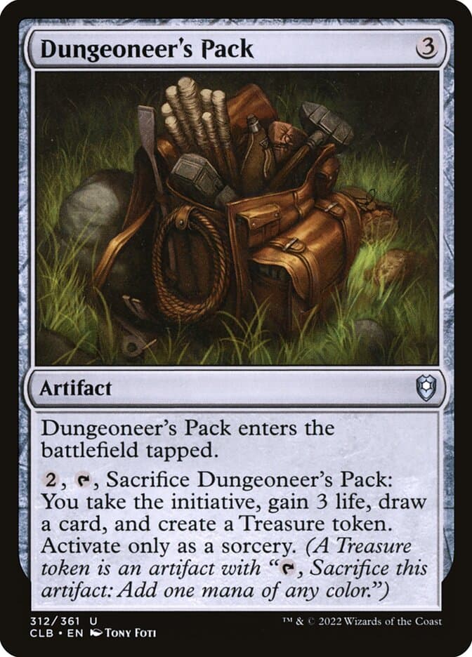 Dungeoneer's Pack — Commander Legends: Battle for Baldur's Gate