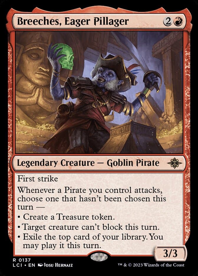 Breeches, Eager Pillager — The Lost Caverns of Ixalan