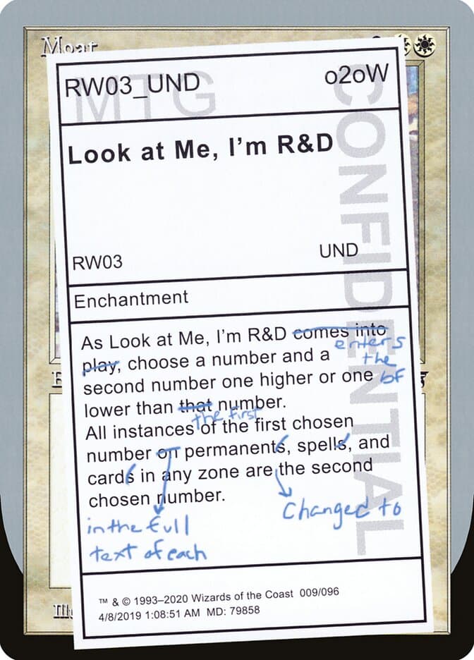 Look at Me, I'm R&D — Unsanctioned