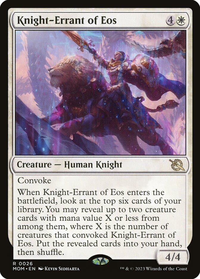 Knight-Errant of Eos — March of the Machine
