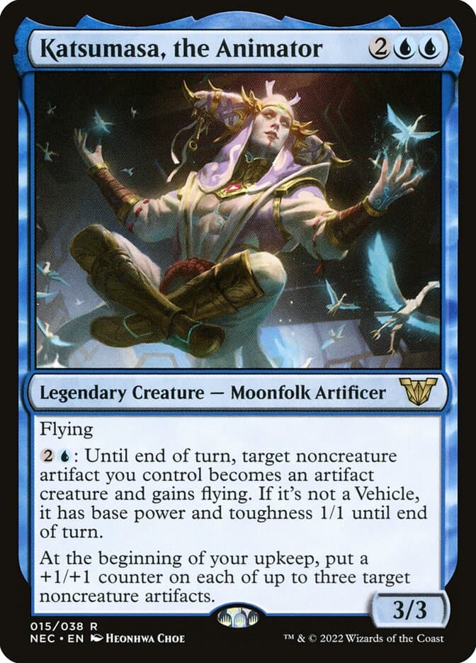 Katsumasa, the Animator — Neon Dynasty Commander