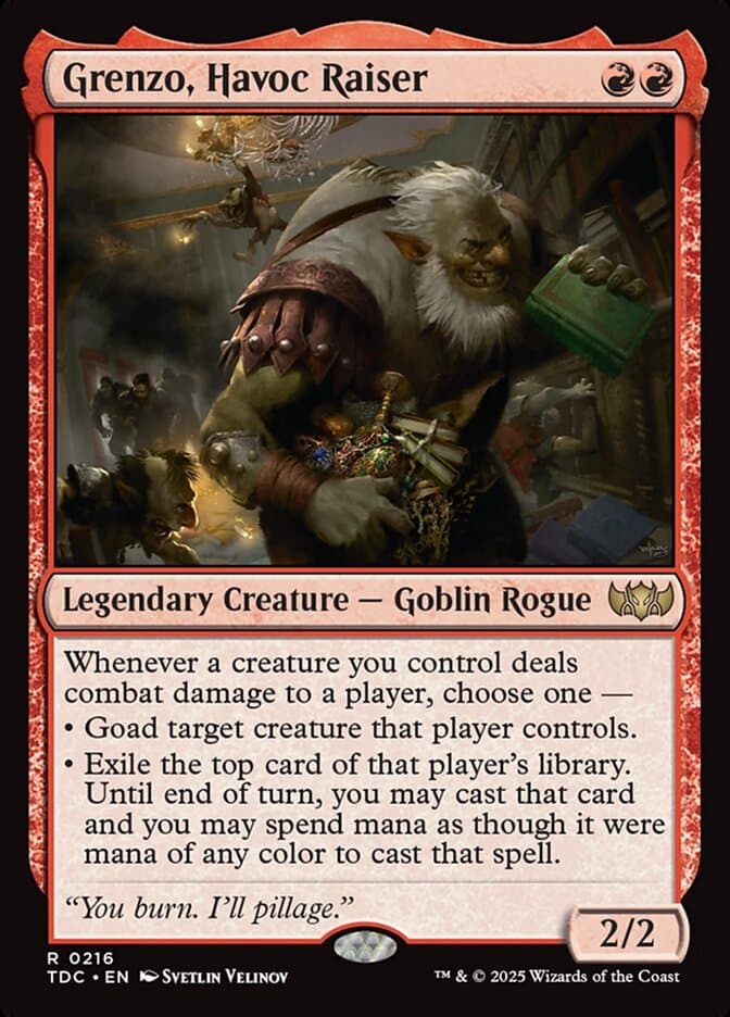 Grenzo, Havoc Raiser — Tarkir: Dragonstorm Commander