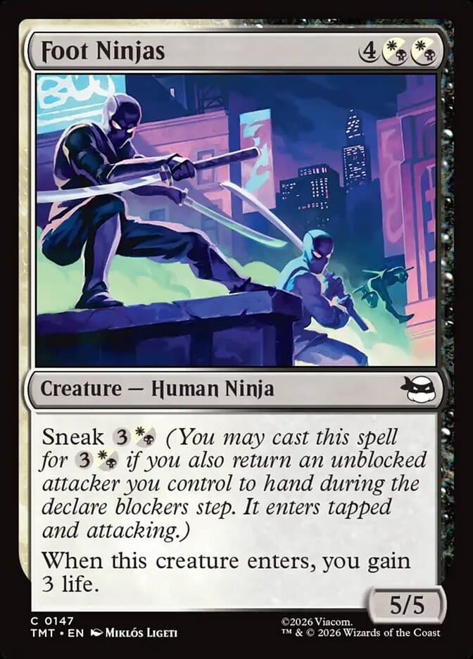 Foot Ninjas — Teenage Mutant Ninja Turtles
