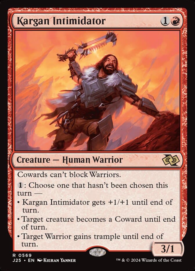 Kargan Intimidator — Foundations Jumpstart