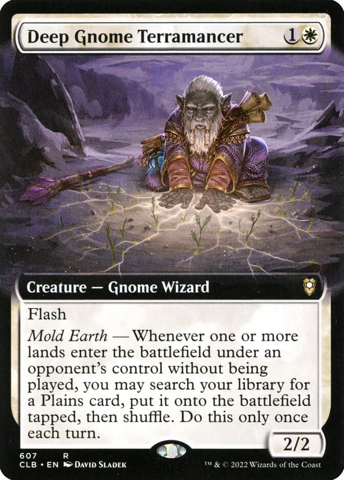 Deep Gnome Terramancer — Commander Legends: Battle for Baldur's Gate