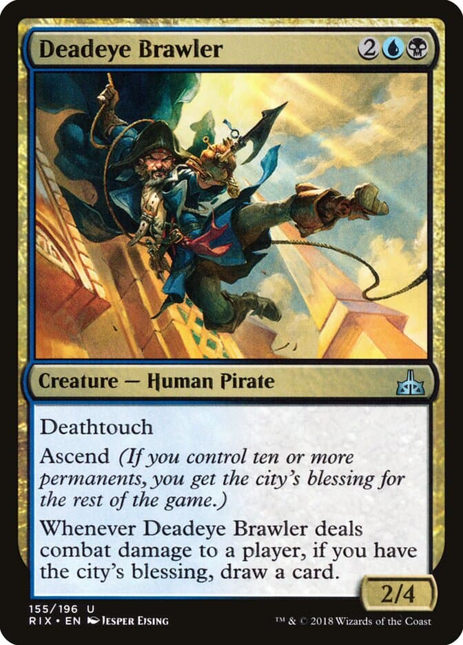 Deadeye Brawler — Rivals of Ixalan
