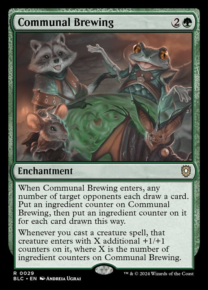 Communal Brewing — Bloomburrow Commander