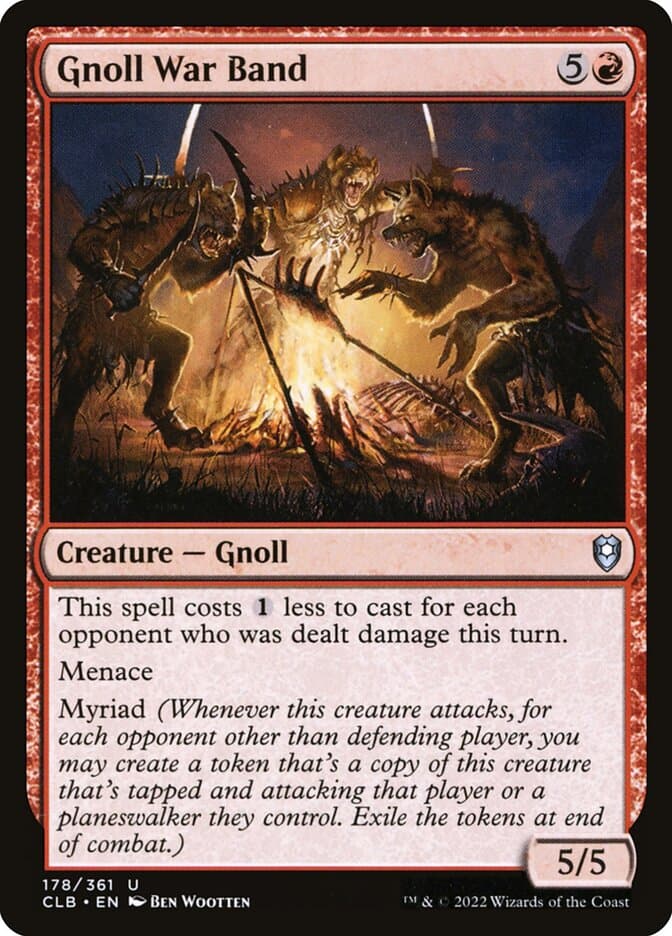 Gnoll War Band — Commander Legends: Battle for Baldur's Gate