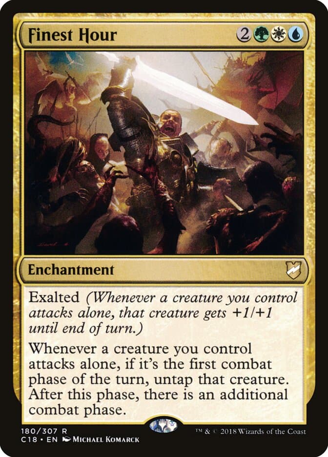 Finest Hour — Commander 2018