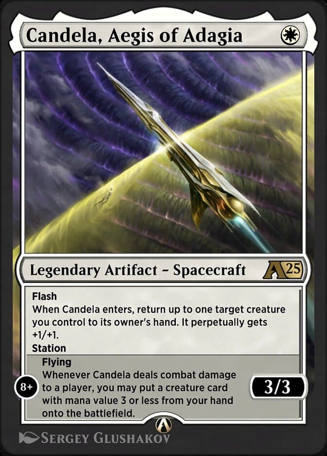 Candela, Aegis of Adagia — Alchemy: Edge of Eternities