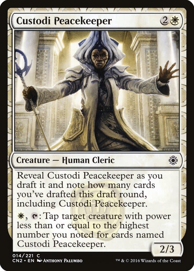 Custodi Peacekeeper — Conspiracy: Take the Crown