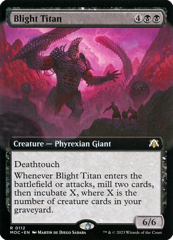 Blight Titan — March of the Machine Commander