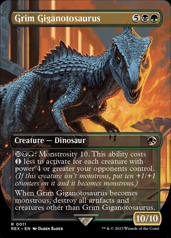 Grim Giganotosaurus — Jurassic World Collection