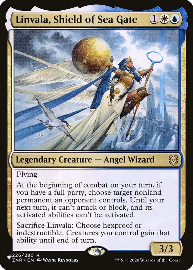 Linvala, Shield of Sea Gate — The List