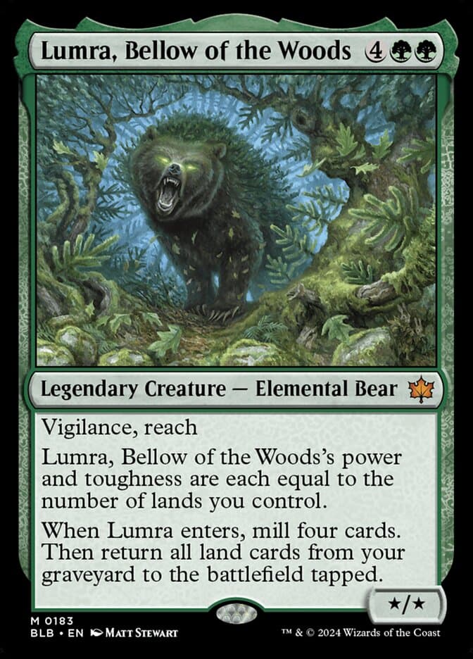 Lumra, Bellow of the Woods — Bloomburrow