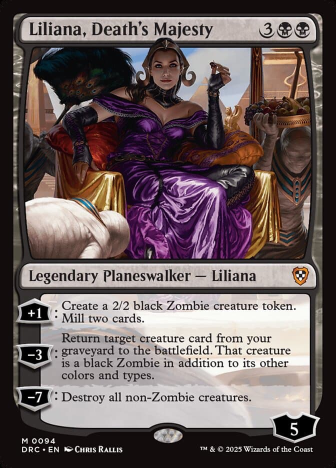 Liliana, Death's Majesty — Aetherdrift Commander