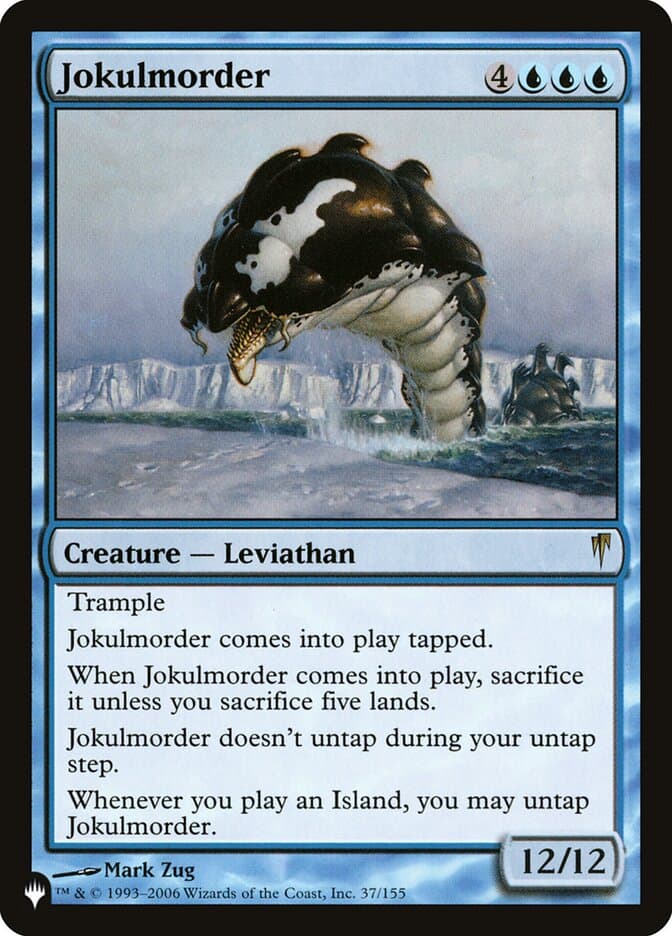 Jokulmorder — The List