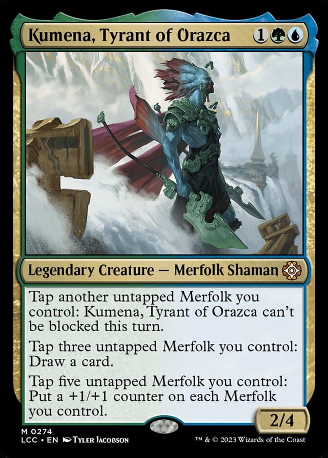 Kumena, Tyrant of Orazca — The Lost Caverns of Ixalan Commander